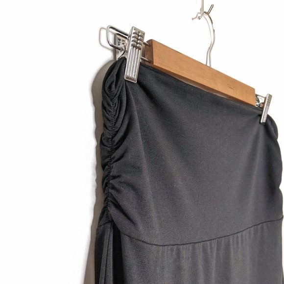 [SOLD] EDDIE BAUER Skirt Long Black Skirt - Picture 3 of 10